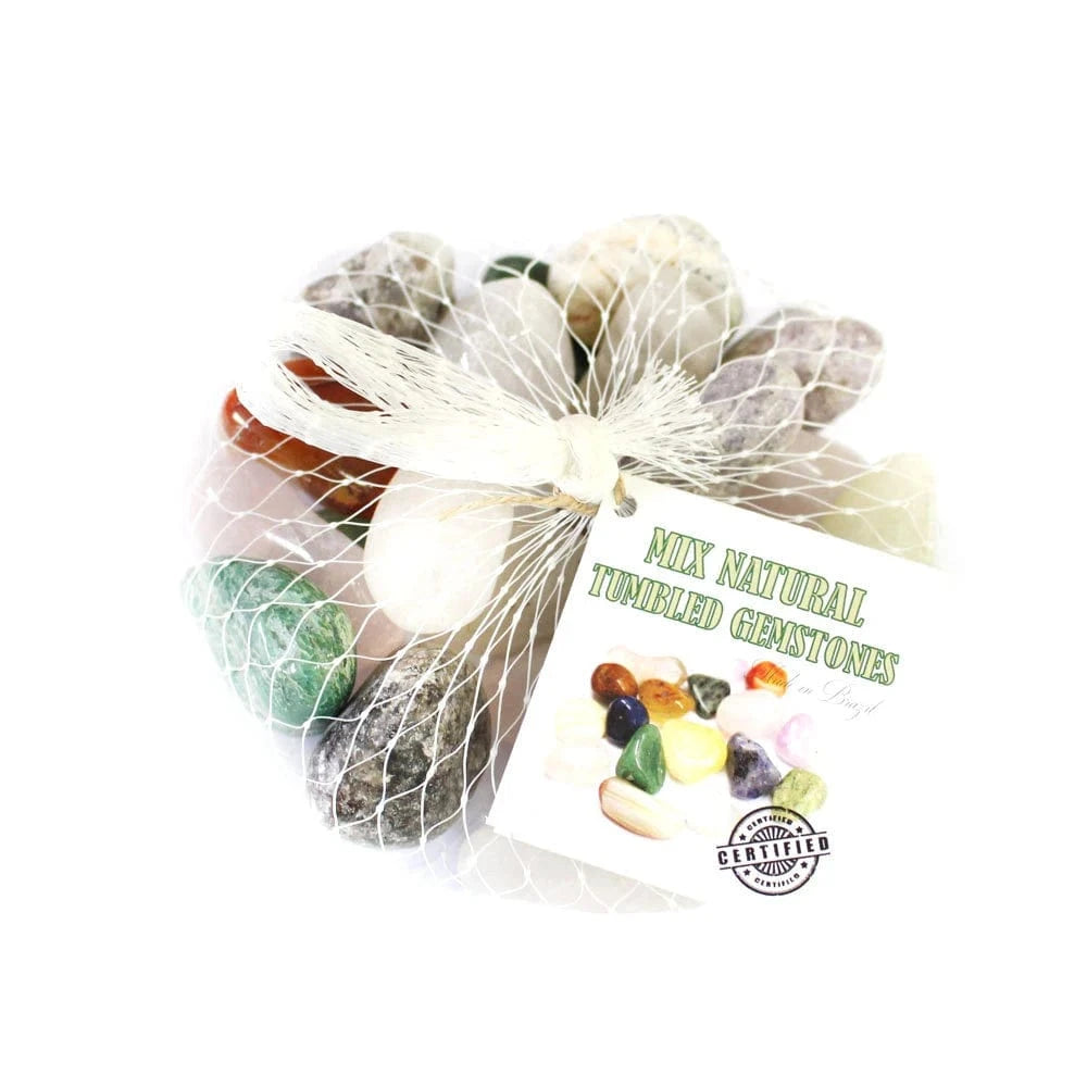 kg Mixed Large Natural Tumbled Gemstones Crystals Bag – Rock