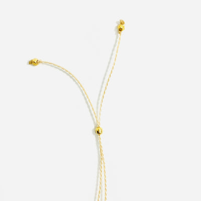Type of string for the necklace