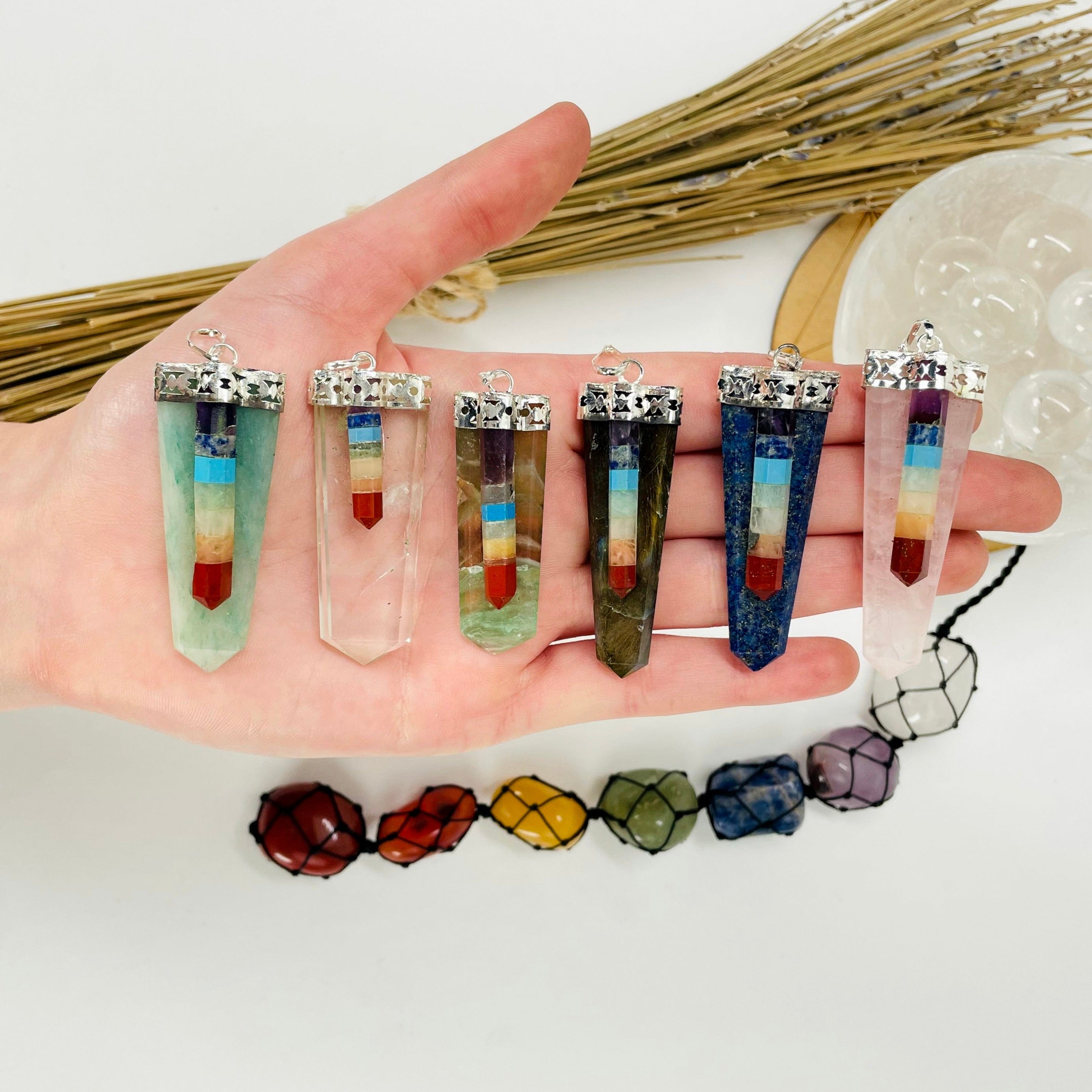 Chakra Point Pendants Rock Paradise