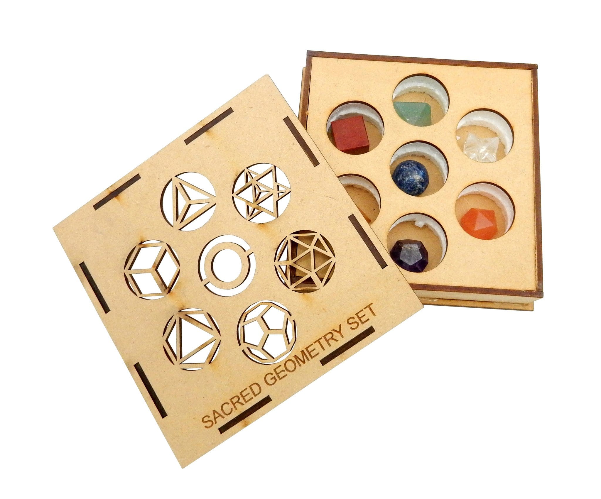 7 Chakra Sacred Geometry Set Chakra Set (RK17-01) – Rock Paradise