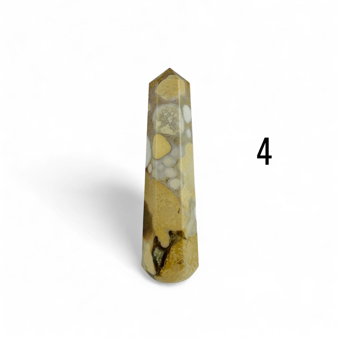 Leopard Skin Rhyolite Massage Point variant  variant four.