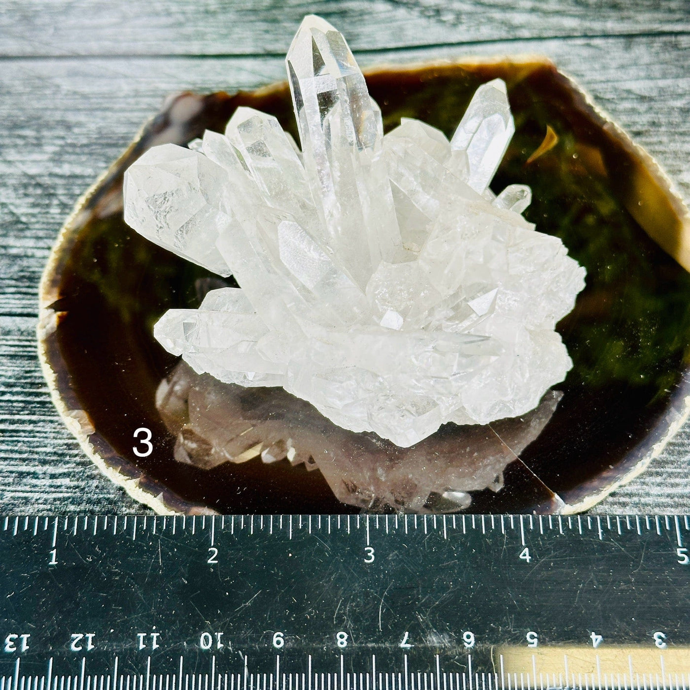 Crystal Quartz Cluster - AA Grade - You Choose #6 variant 3 labeled