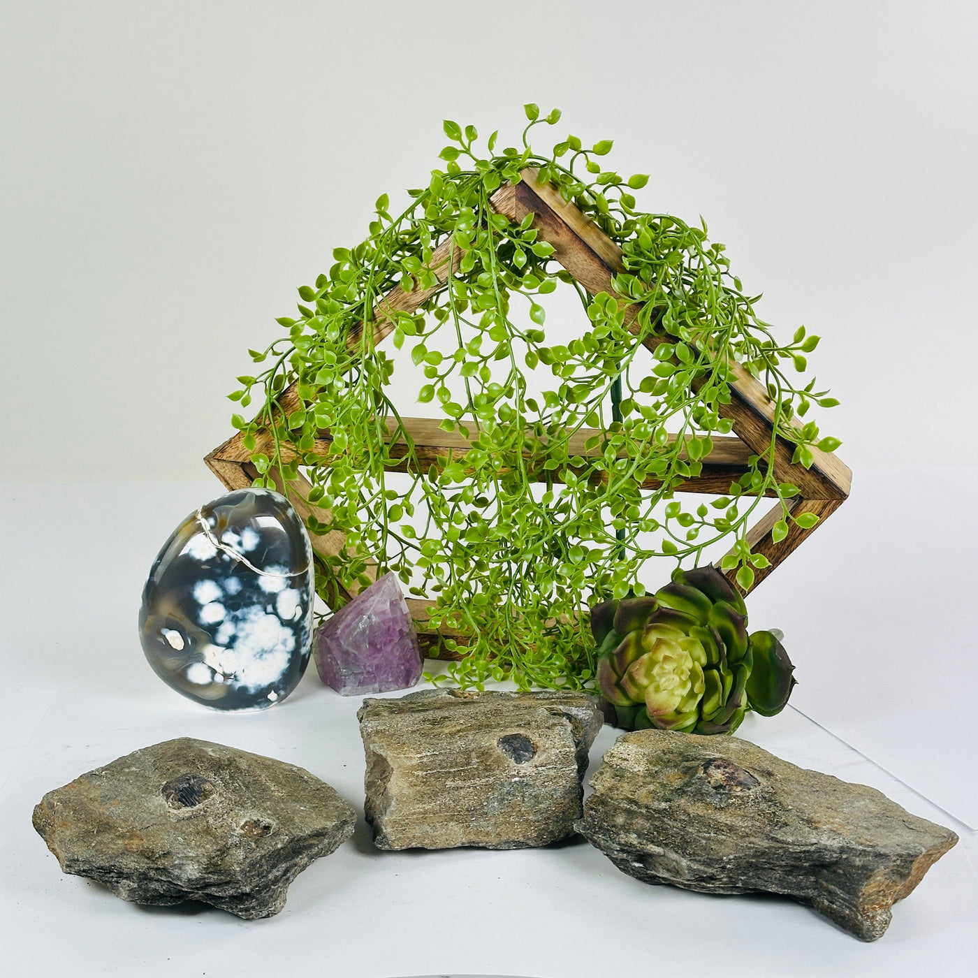 Garnet Crystals in Mica Schist - You Choose #2 all variants side view