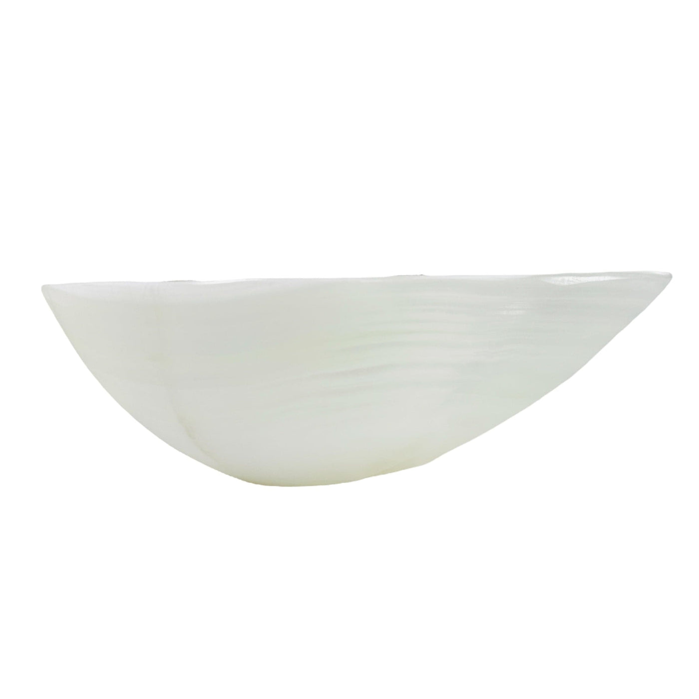 onyx bowl on white background