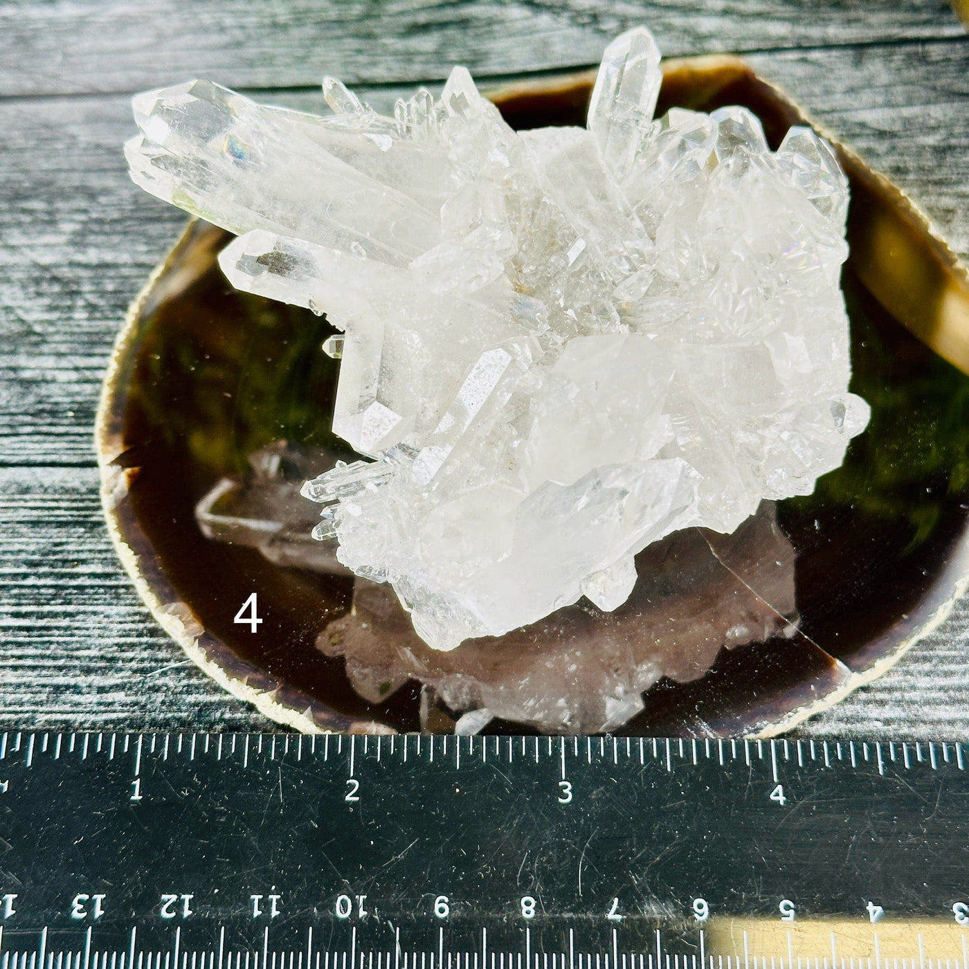 Crystal Quartz Cluster - AA Grade - You Choose #6 variant 4 labeled