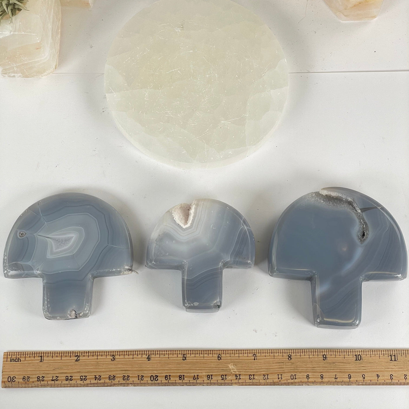 Agate Druzy Crystal Mushroom - You Choose