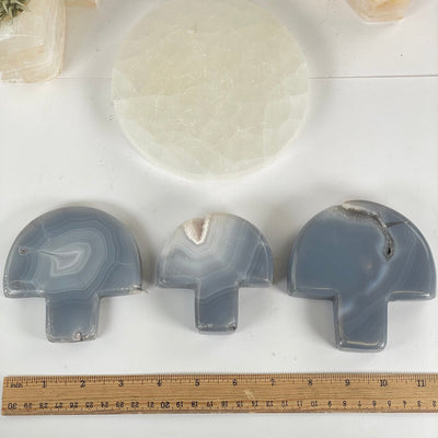 Agate Druzy Crystal Mushroom - You Choose