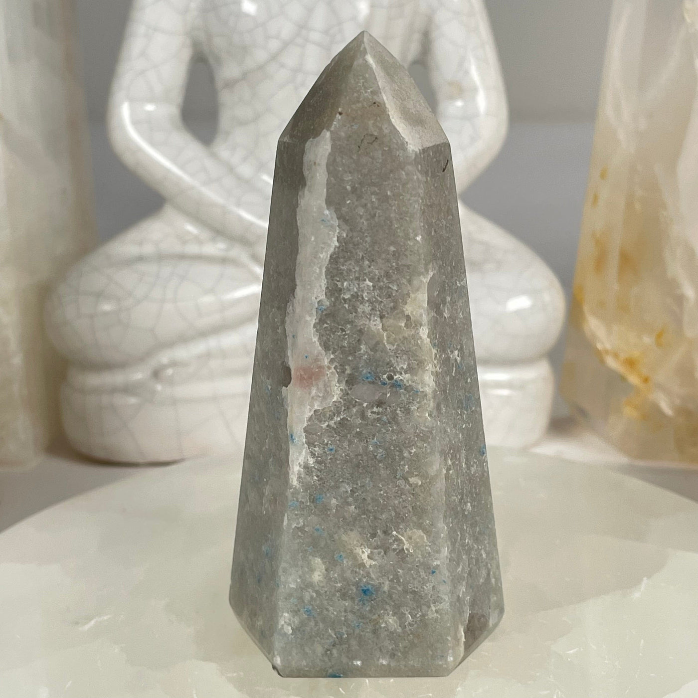 Trolleite Polished Crystal Point #2 front view