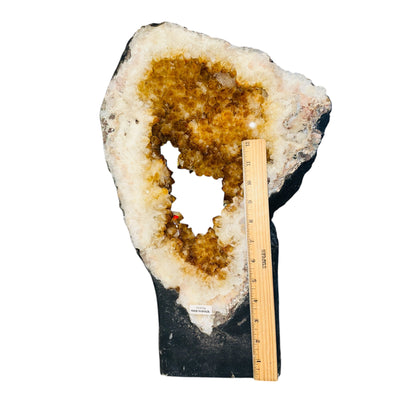 citrine portal on white background