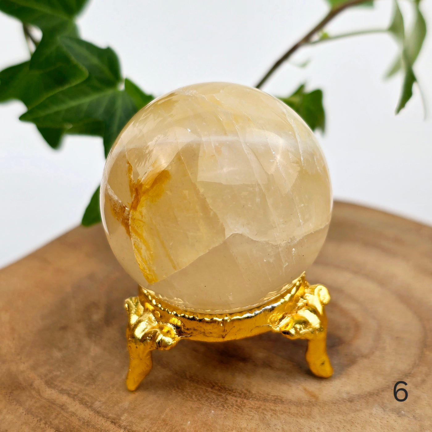 Golden Healer Sphere - You Choose sphere 6 labeled