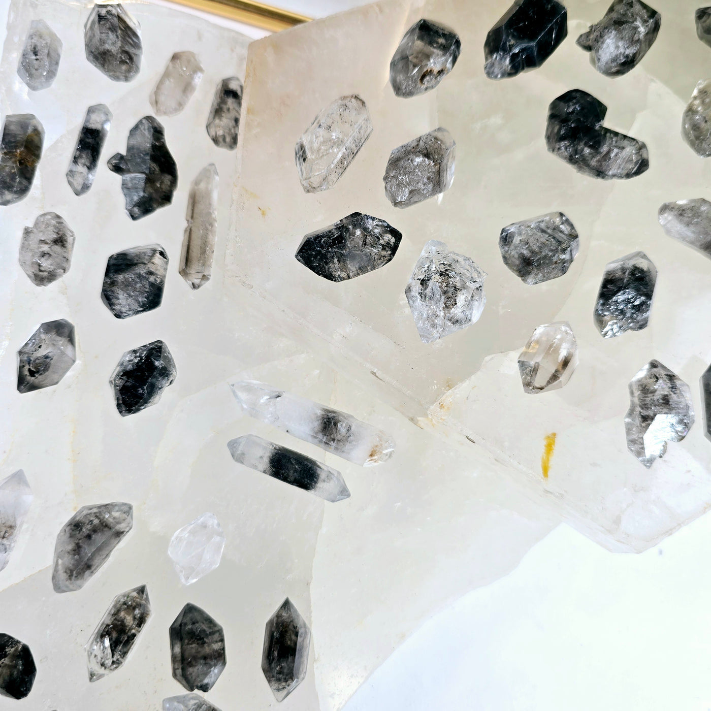 Tibetan Quartz - Double-Terminated Crystal Points - By Size closeup of multiple size variants to show detail