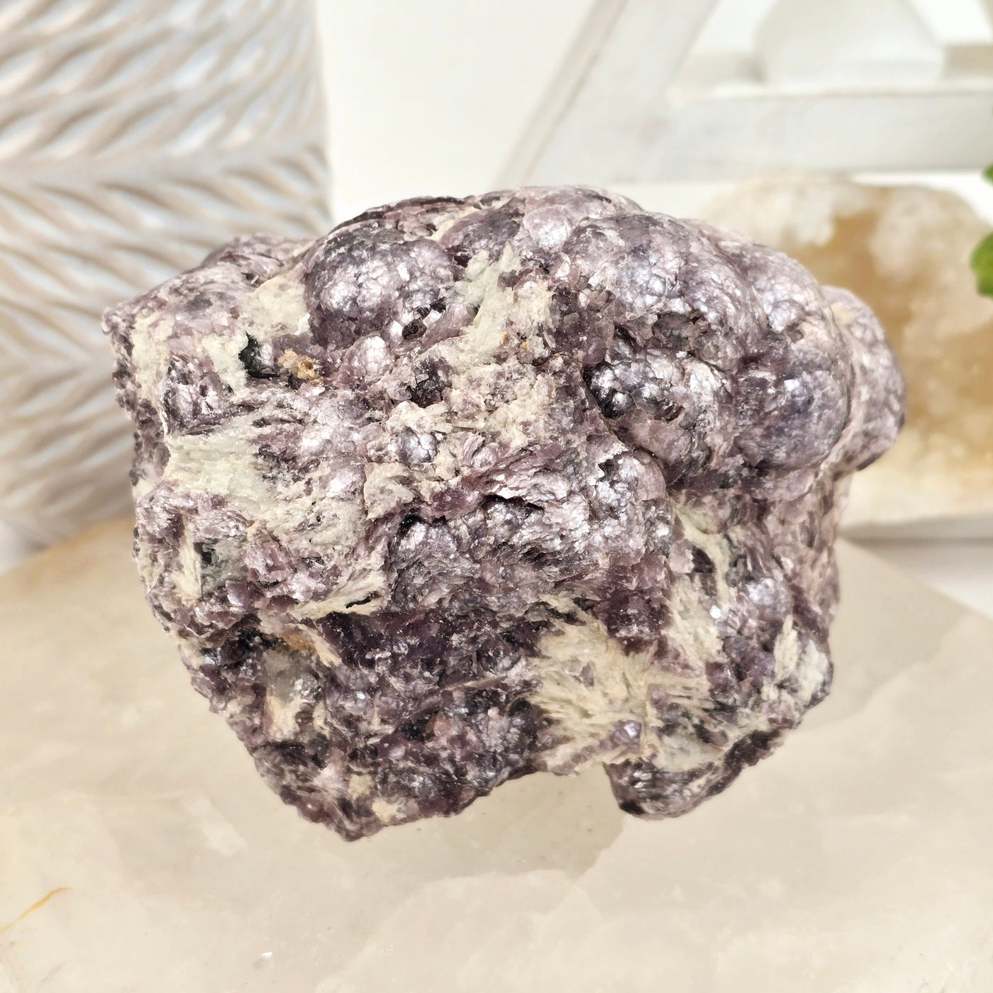 Botryoidal Lepidolite #2 front view