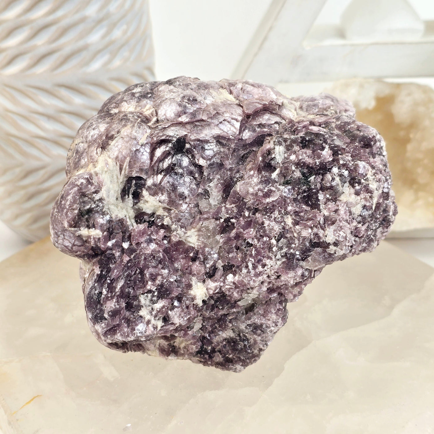 Botryoidal Lepidolite #2 back view