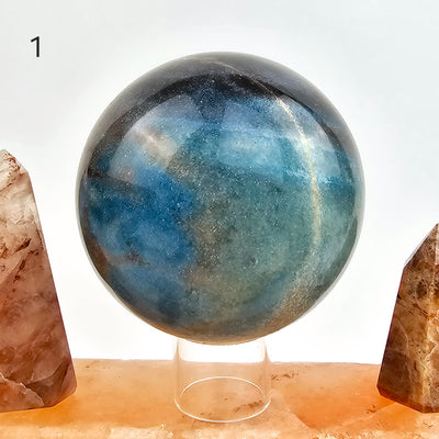 Trolleite Large Crystal Sphere - You Choose variant 1 labeled