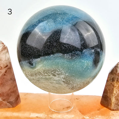 Trolleite Large Crystal Sphere - You Choose variant 3 labeled