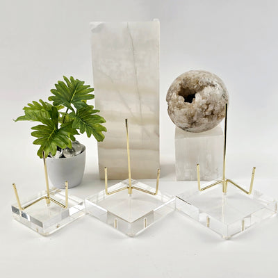 Crystal Display Stand - Acrylic Crystal Holder - Feng Shui - Crystal Decor