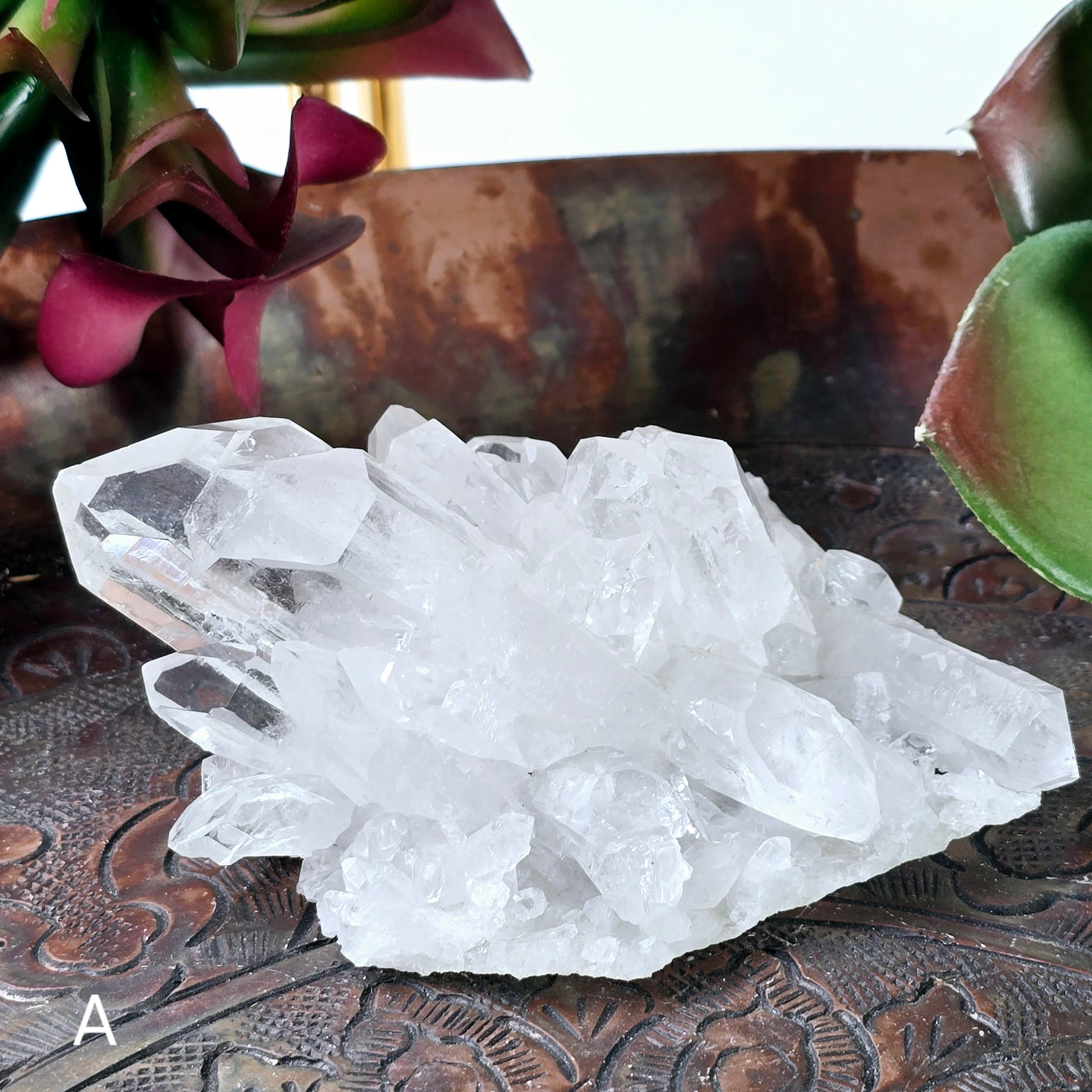 Crystal Quartz Cluster - AA Grade - You Choose from Brazil Top Quality variant A labeled