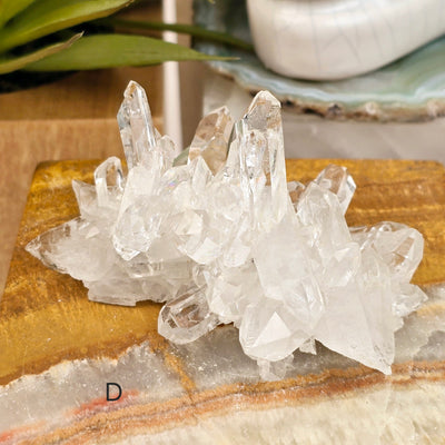 Crystal Quartz Cluster - AA Grade - You Choose #3 variant D labeled