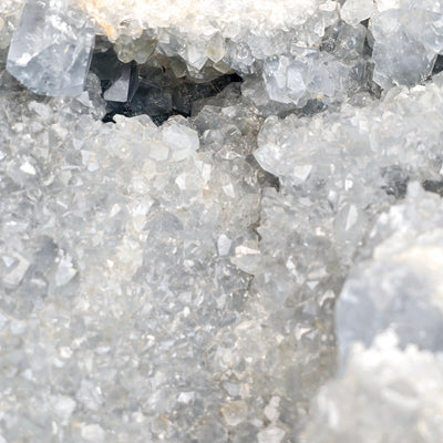 Celestite Large Crystal Heart- One-of-a-Kind