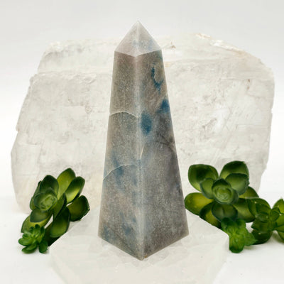 Trolleite Polished Crystal Obelisk - One-of-a-Kind front view