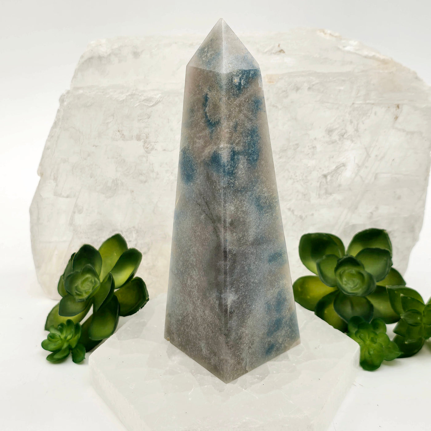 Trolleite Polished Crystal Obelisk - One-of-a-Kind side view