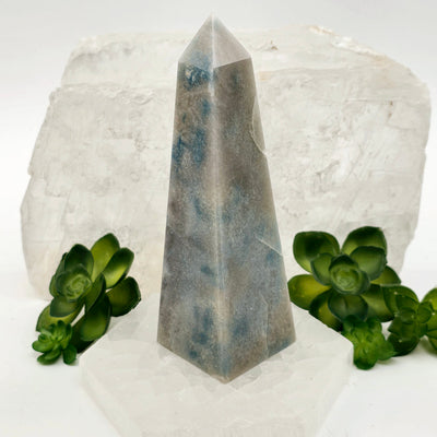 Trolleite Polished Crystal Obelisk - One-of-a-Kind back view