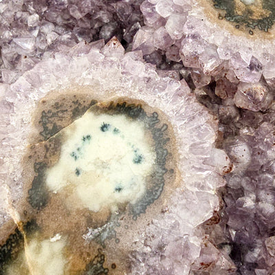 Amethyst Crystal Cluster with Stalactites Freeform - One-of-a-Kind closeup for detail