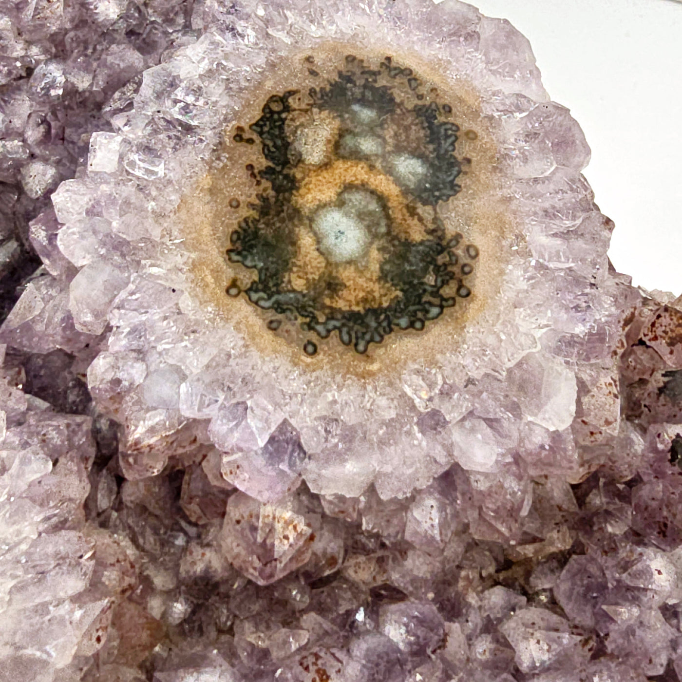 Amethyst Crystal Cluster with Stalactites Freeform - One-of-a-Kind closeup for detail