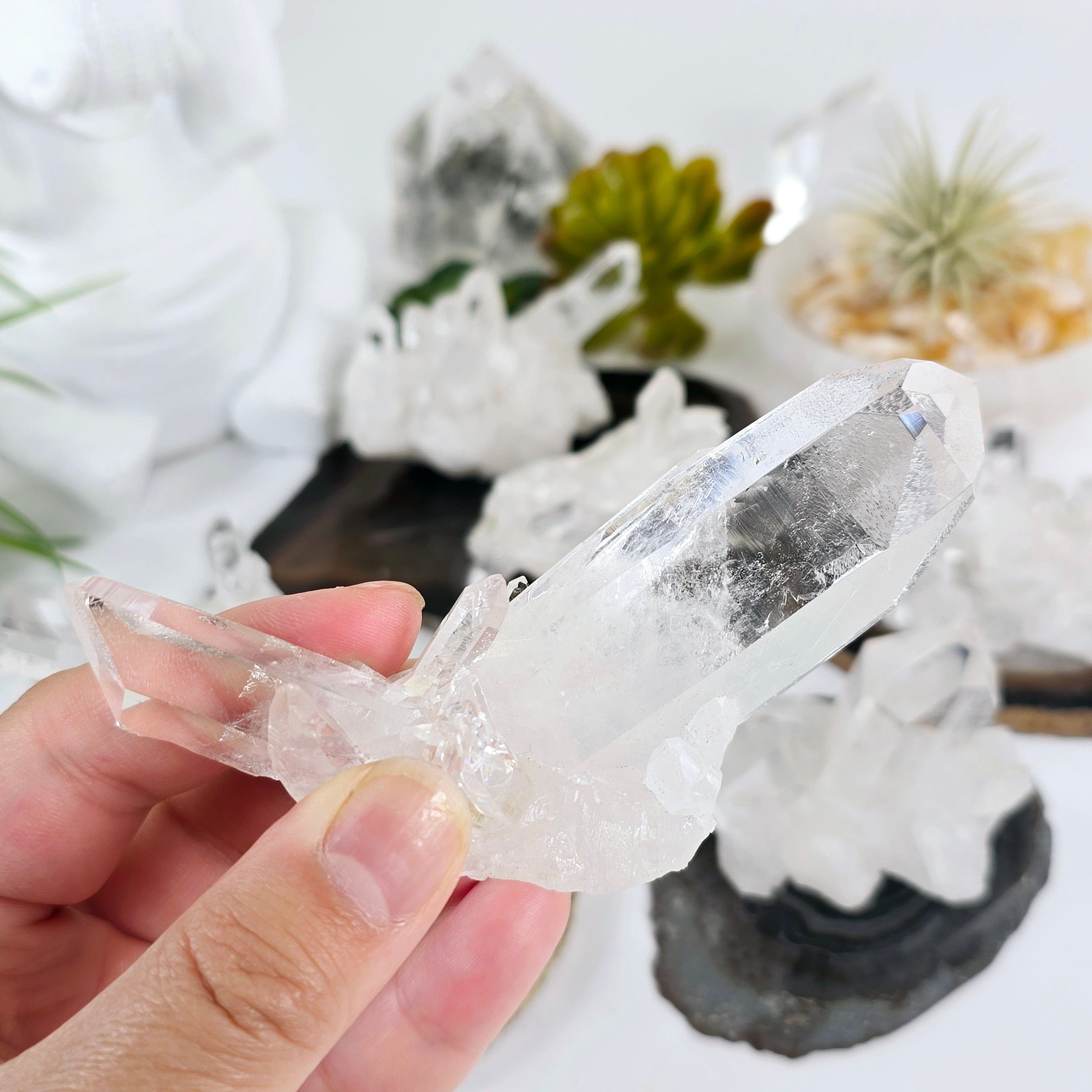 Crystal Quartz Cluster - AA Grade - You Choose #4 – Rock Paradise