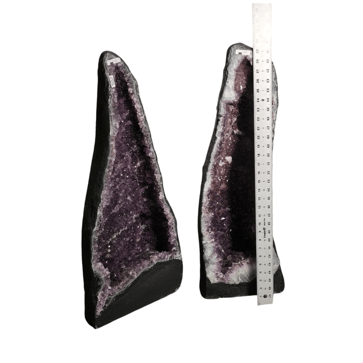 Amethyst Crystal Cathedral - You Choose #1 both variants with ruler for size reference