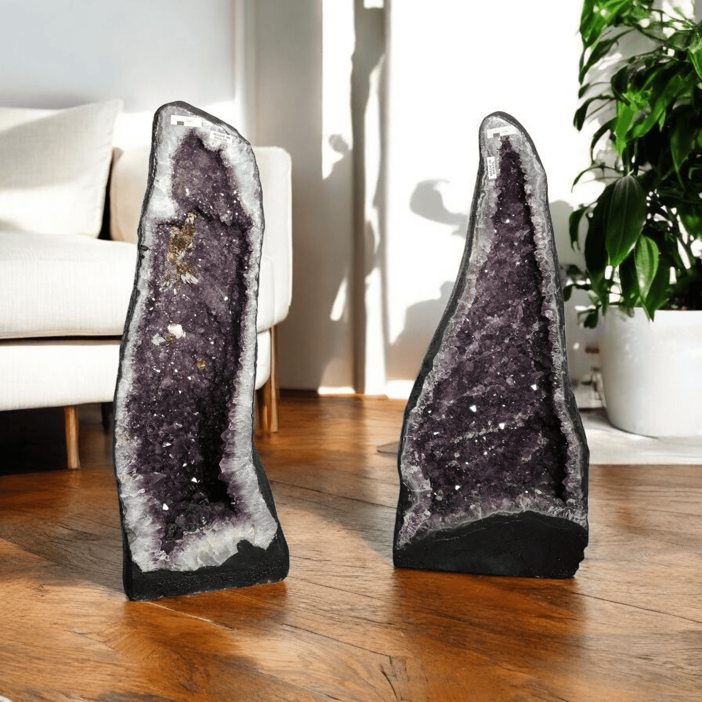 Amethyst Crystal Cathedral - You Choose #1 both variants in furnished room