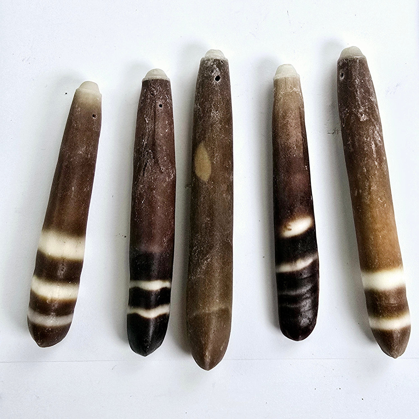 Sea Urchin Spine Beads - Side-Drilled - Set of 5 - Bulk Deal five shown