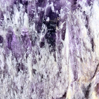 Elestial Amethyst Crystal Cluster #2 closeup for detail