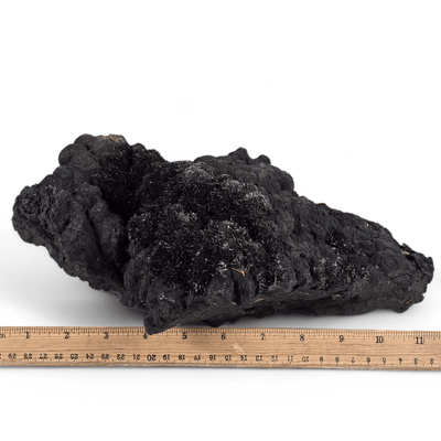 Franckeite with Zinkenite Mineral Specimen from Morocco - Rare Find #1 with ruler for size reference