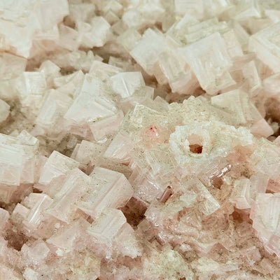 Pink Halite Unique Formation from California #2 closeup for detail