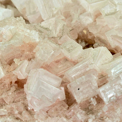 Pink Halite Unique Formation from California #2 closeup for detail