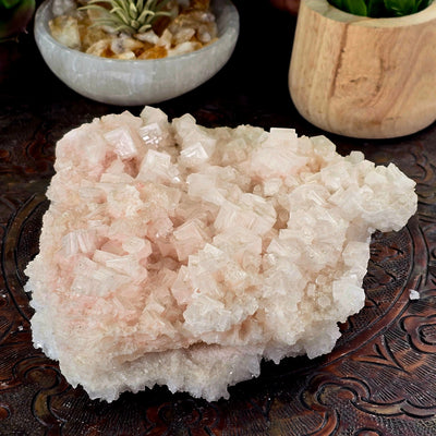Pink Halite Unique Formation from California #2 side view