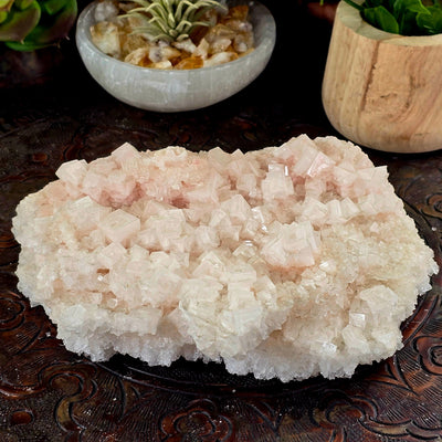 Pink Halite Unique Formation from California #2 back view