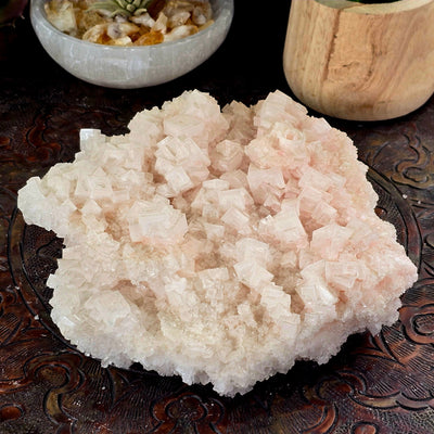 Pink Halite Unique Formation from California #2 side view