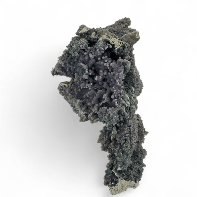 Grape Agate - Large Purple Grape Chalcedony Crystal Cluster from Indonesia - One-of-a-Kind side view