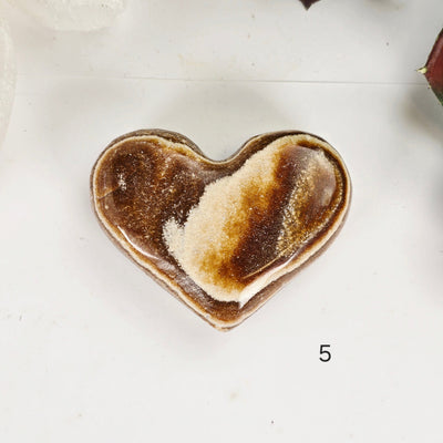 Aragonite Crystal Heart - You Choose variant 5 labeled