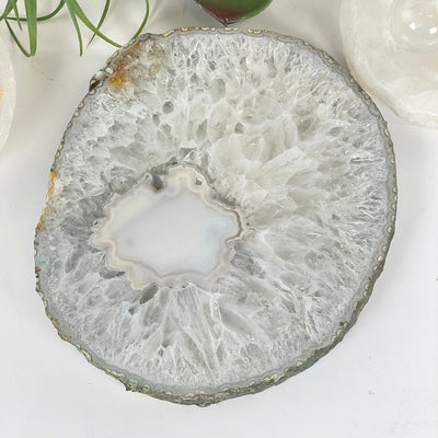 Agate Crystal Slab - One-of-a-Kind #1 top view