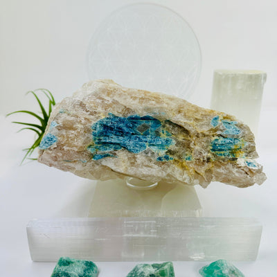 Aquamarine Crystal in Matrix