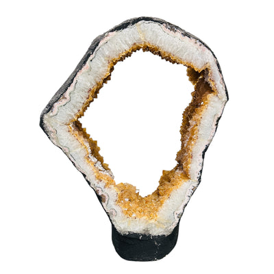 citrine portal on white background