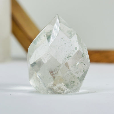 lodalite egg with decorations in the background