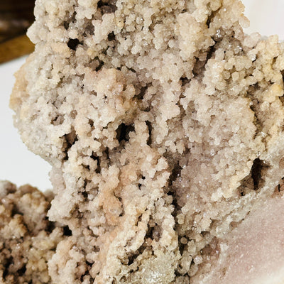 up close shot of pink amethyst
