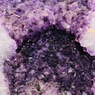 amethyst cathedral on white background