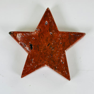 Red Jasper Crystal Star - One-of-a-Kind front top view