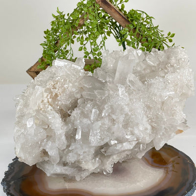 Large High Grade Crystal Quartz Cluster #2