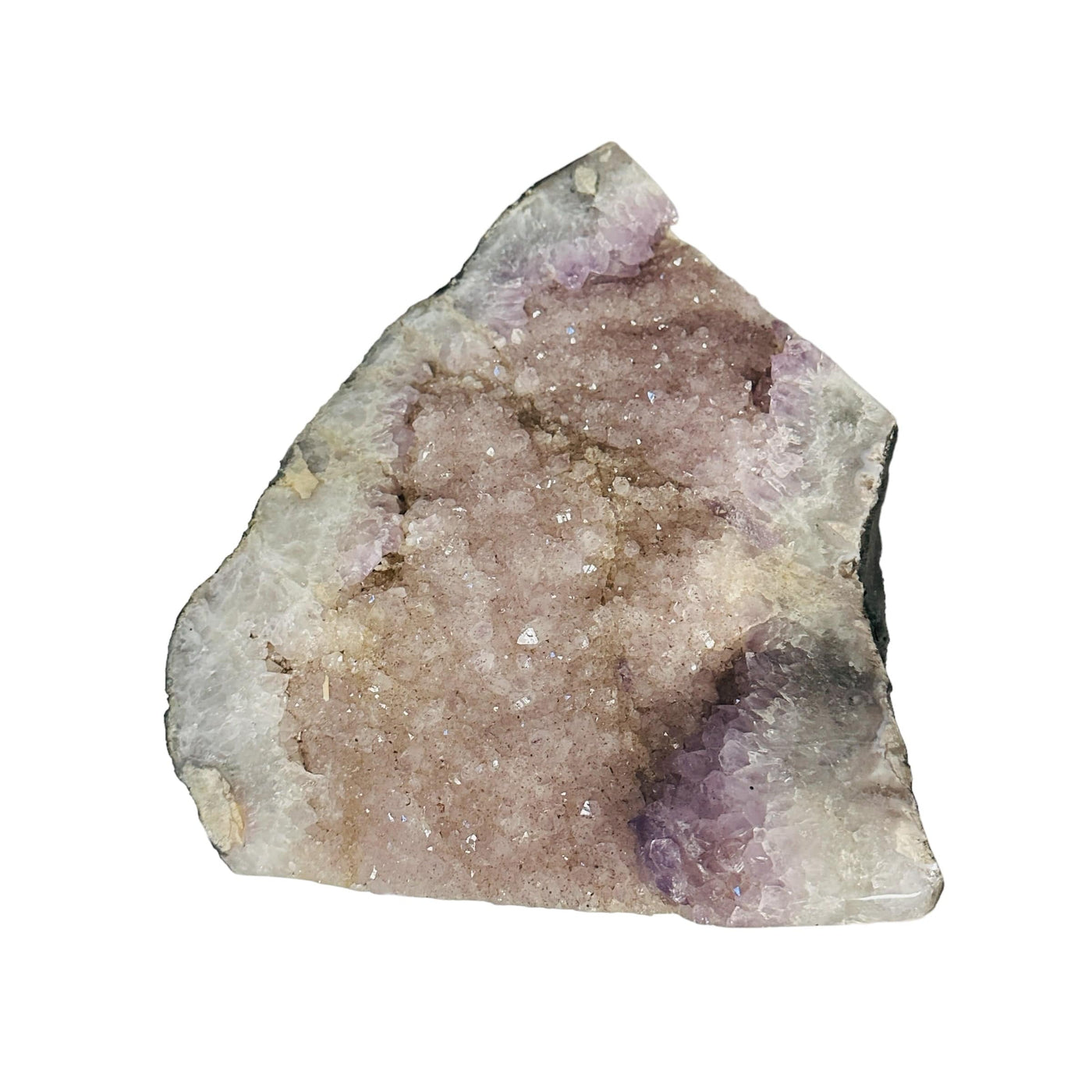 amethyst cathedral on white background